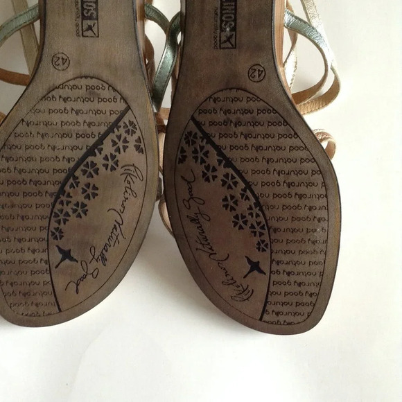 Pikolinos Naturally Good Women's Sandals Shoes Size US 11 Summer Flats - Picture 9 of 10